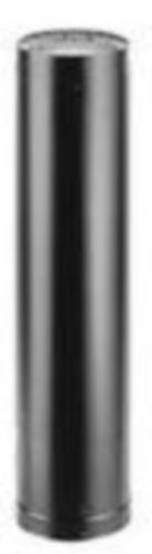Tuyau de poêle de cheminée télescopique DuraVent, 6 x 29 à 46 po, noir Image de l’article