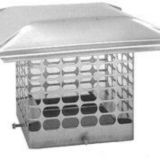 DuraVent SS 3/4-inChimney Cap with Mesh,7-in x 7-in/9-in x 9-in, Stainless Steel | Duraventnull