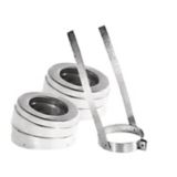 DuraVent DuraPlus Stainless Steel 15-Degree Elbow Stove Pipe Kit, 6-in | Duraventnull