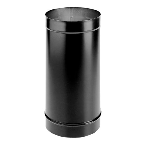 DuraVent Single-Wall Stove Pipe, 6-in x 12-in, Black Product image