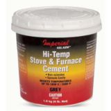 Ciment pour poêle et fournaise à température élevée Imperial, gris, 710 mL | Imperialnull