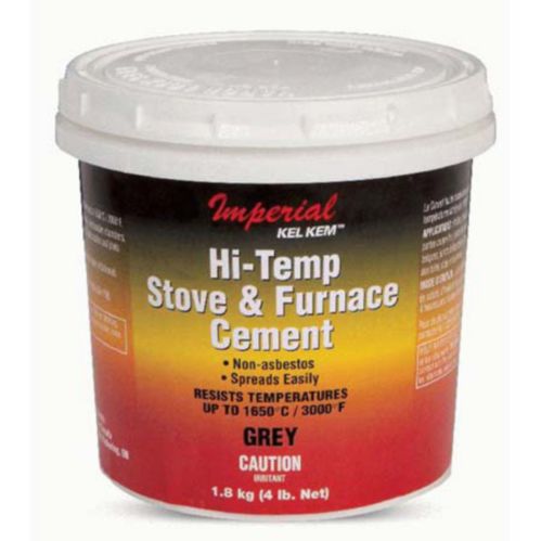 Ciment pour poêle et fournaise à température élevée Imperial, gris, 710 mL Image de l’article