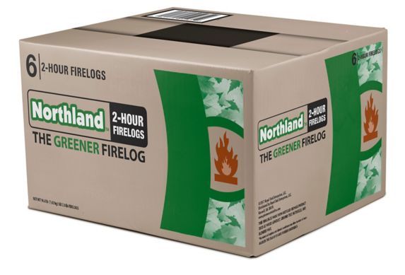 Northland 6 x 2hr Greener Fire Logs, 6-pk Product image