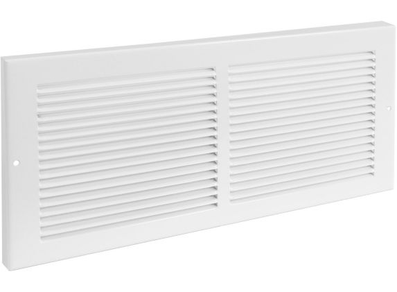 Imperial Baseboard Grille, White, 14 x 6-in Product image