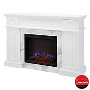 CANVAS Marseille Fireplace, White