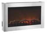 Wall Mounted Stainless Steel Madrid Fireplace | J&R Home Productsnull
