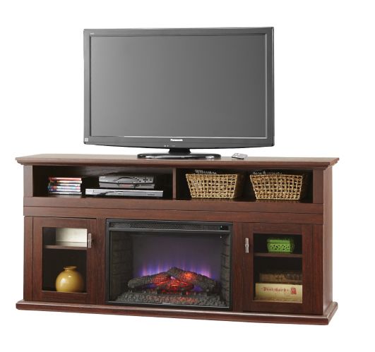 Surrey Media Electric Fireplace Tv, Portable Fireplace Indoor Canadian Tire