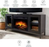 CANVAS Canmore Media Console Electric Fireplace, 54-in | CANVASnull