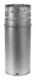 Duravent Endurance Pellet Vent 3-in x 12-in Double-Wall Chimney Stove Pipe, Stainless Steel | Duraventnull