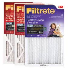 3m Filtrete Combo Pack Micro Allergen Mpr 1000 Ultra Allergen Mpr 1500 16 In X 25 In X 1 In 3 Pk Canadian Tire