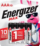 Piles alcalines Energizer Max AAA, paq. 10 | Energizernull