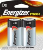 Energizer Max Alkaline D Batteries, 2-pk | Energizernull