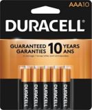 Duracell Copper Top Alkaline AAA Batteries, 10-pk | Duracellnull