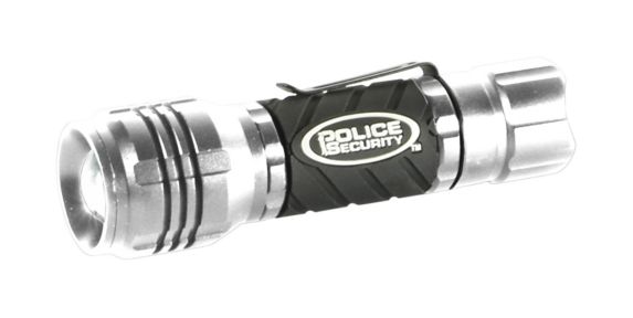 Police Security Elite 3AAA Zephyr Flashlight, Silver Product image