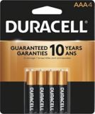 Piles alcalines AAA Duracell Copper Top, paq. 4 | Duracellnull