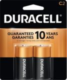 Piles alcalines C Duracell Copper Top, paq. 2 | Duracellnull