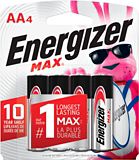 Piles alcalines Energizer Max AA, paq. 4 | Energizernull
