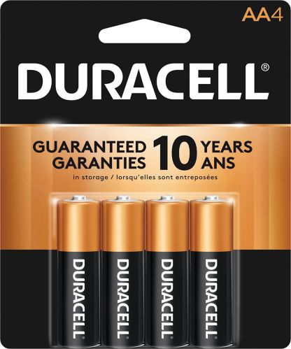 Duracell Copper Top Alkaline AA Batteries, 4-pk Product image