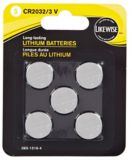 Likewise Lithium 3V Batteries, 2032, 5-pk | Likewisenull