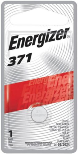 Energizer Silver Oxide 1.5V Watch Battery, 371 Product image