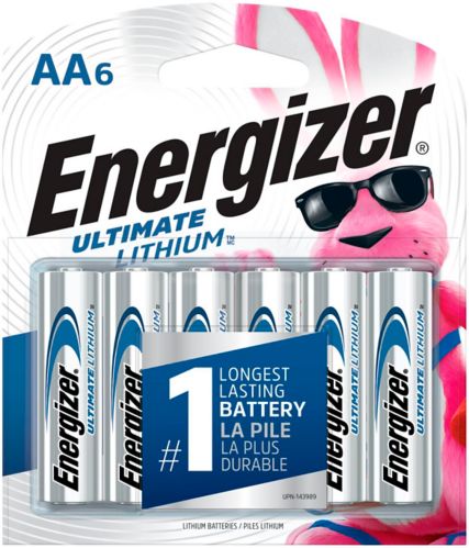 Energizer Ultimate Lithium AA6 Battery, 6-pk Product image