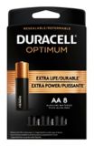 Duracell Optimum AA Batteries, 8-pk | Duracellnull