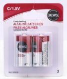 Likewise C Batteries, 2-pk | Likewisenull