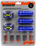 Certified Metal Flashlights & Headlights, 5-pk Canadian Tire