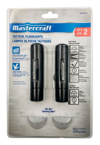 Mastercraft Tactical CREE Flashlight, 2-pk Product image
