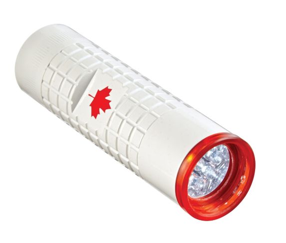 Lampe de poche de la fête du Canada, 9 DEL Image de l’article