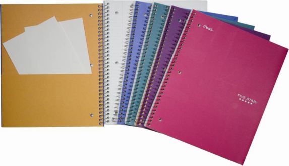 Mead Five Star One Subject 200 Page Notebook Product image