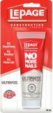 LePage No More Nails Crystal Clear Construction Adhesive, 80-mL