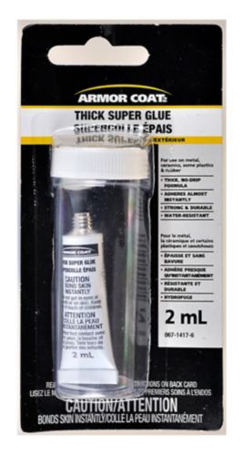 Armor Coat Gel Super Glue Adhesive, 2-mL Product image