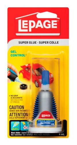 LePage Gel Control Super Glue, 4-mL Product image