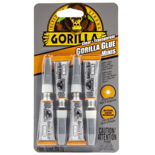 Gorilla Glue Clear Mini Glue Tube, 4-pk Product image
