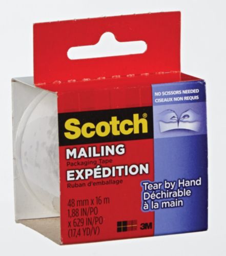 Scotch Tear By Hand Packaging Tape Product image