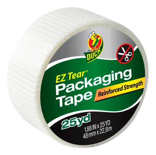 Duck Ez-Tear Non-Transparent Packaging Tape, 1.88-in x 25-yd Product image