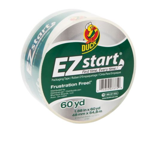 EZ Start Clear Packaging Tape, 2 in x 54 m Product image