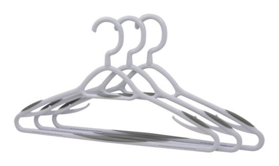 type A Non-Slip Plastic Hanger, 5-pk Product image