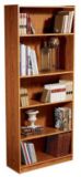 Sauder 5-Shelf Oak Bookcase