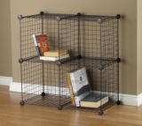 4-cube Wire Shelf | FOR LIVINGnull