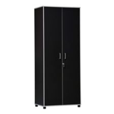System Build 2 Door Black Storage Floor Cabinet 72 In Canadian Tire