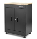 Mastercraft 2-Door Base Cabinet with Wood Top, 28-in | Mastercraftnull