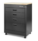 Mastercraft 4-Drawer Base Cabinet with Wood Top, 28-in | Mastercraftnull
