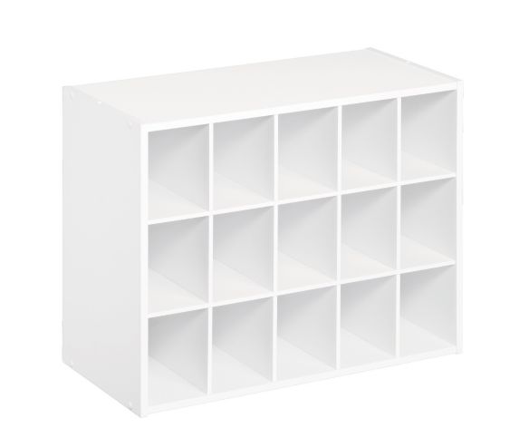 ClosetMaid 15-Cube Organizer, White Product image