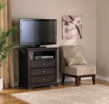 For Living Fit Quick 3-Drawer HighBoy TV Console | FOR LIVINGnull