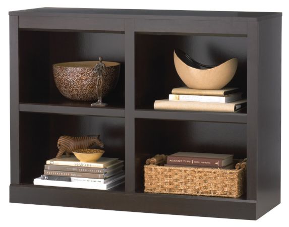 For Living 2 Shelf Dark Cherry Bookcase Product image