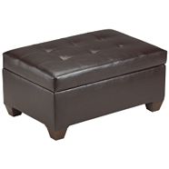 Ace Bayou Fuzzy Ottoman, Blue Canadian Tire