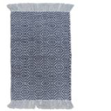 Carpette en chenille de coton Allure, gris foncé, 20 x 30 po