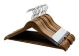 type A Walnut Wood Hanger, 18-pk | TYPE Anull